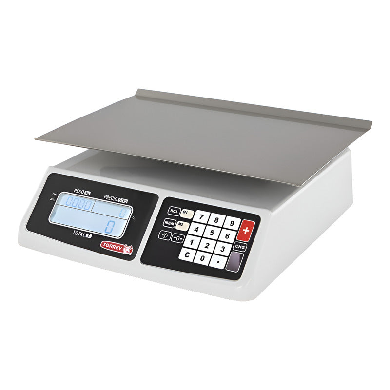 Báscula Digital Torrey Sx30-pro 30 Kg 22.7 X 33cm Reyfri Blanco