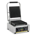 Plancha Eléctrica Panini Grill Rhino Planpa 1800w Color Gris Acero Inoxidable