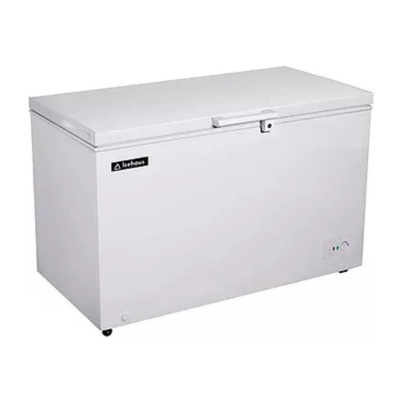 Congelador Horizontal Tapa Cofre 10 Pies Icehaus Rbanda Color Blanco