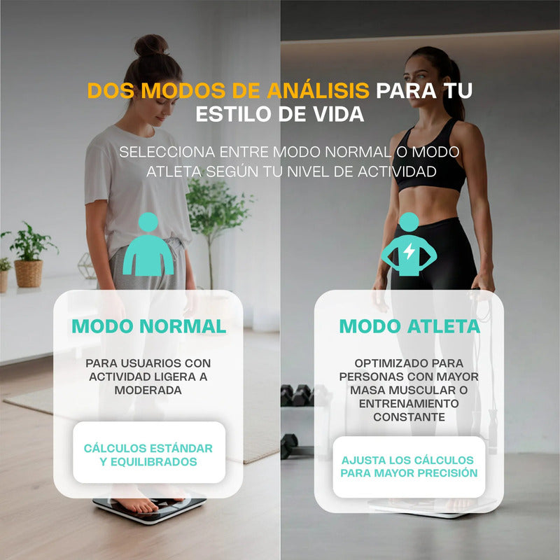 Báscula Inteligente Para Peso Corporal Babain-180ng 180 Kg Negro