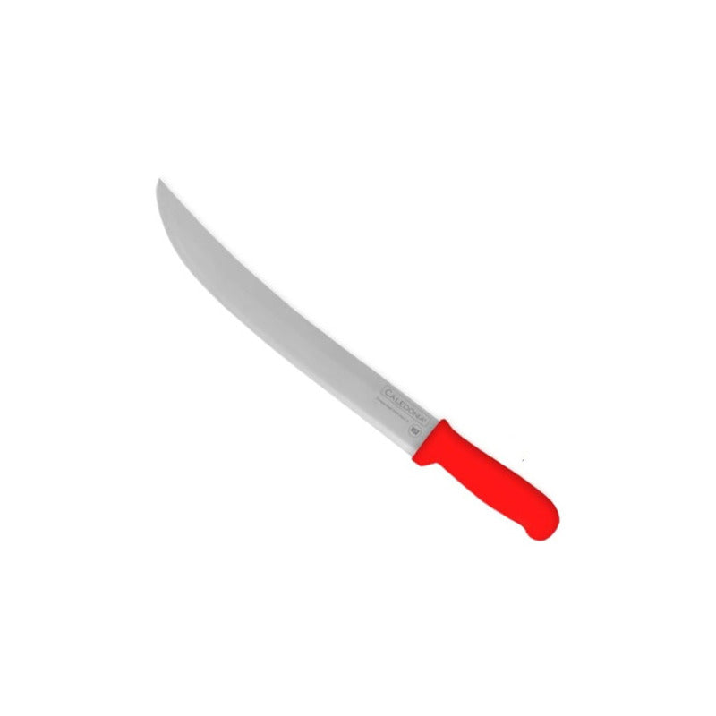 Cuchillo Bistecero Curvo 14  Rojo 14 Caledonia Cabic-14r