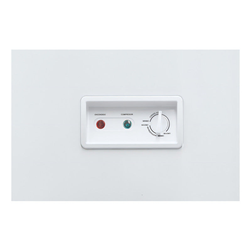 Congelador Horizontal Tapa Cofre 10 Pies Icehaus Rbanda Color Blanco