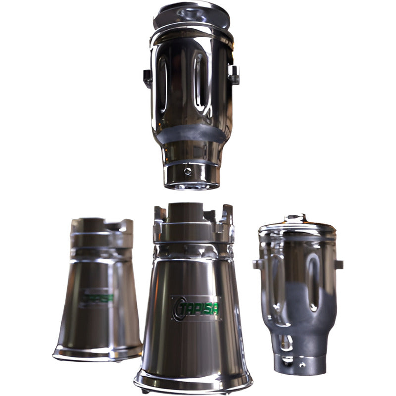 Licuadora Industrial Tapisa T3l 4.5 L Acero Inoxidable 127v Acero Inoxidable