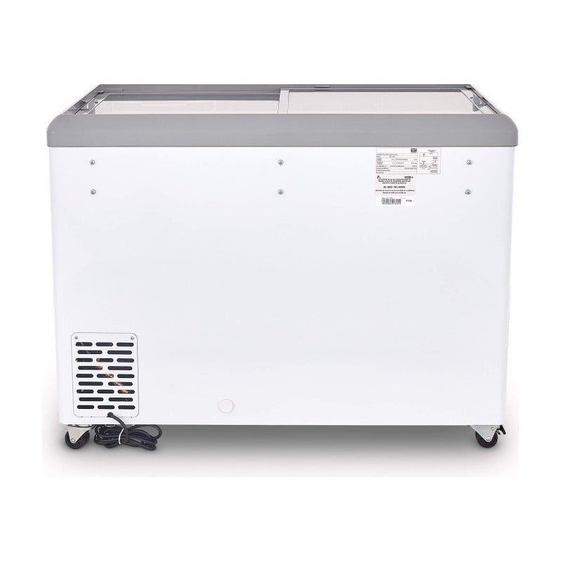 Congelador Horizontal Torrey Tapa De Cristal Plano Chc-110pr Blanco