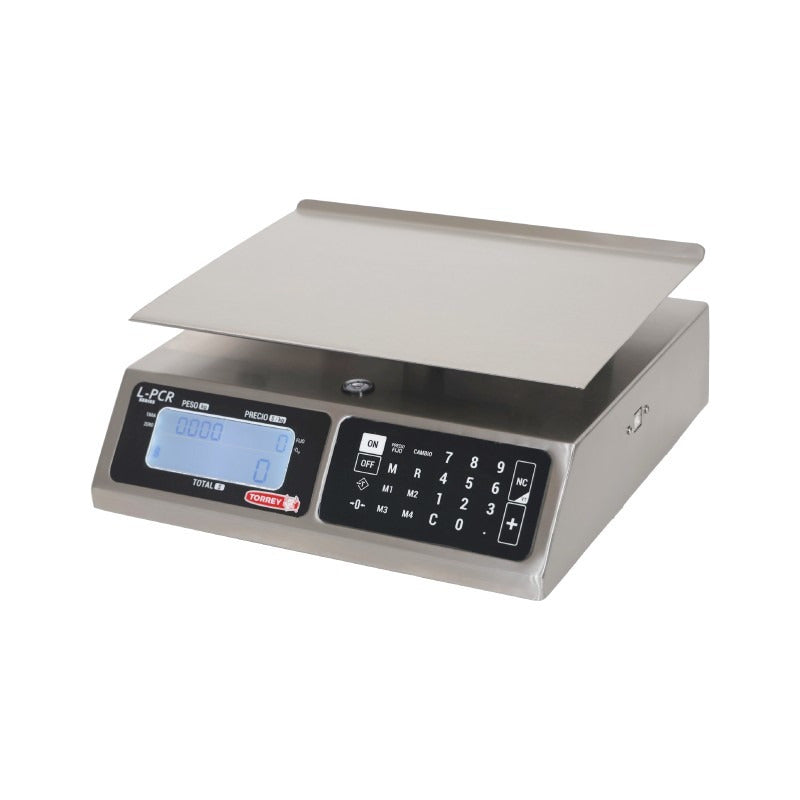 Báscula Digital Torrey Lpcr-20 Acero Inox 20 Kg Usb Reyfri
