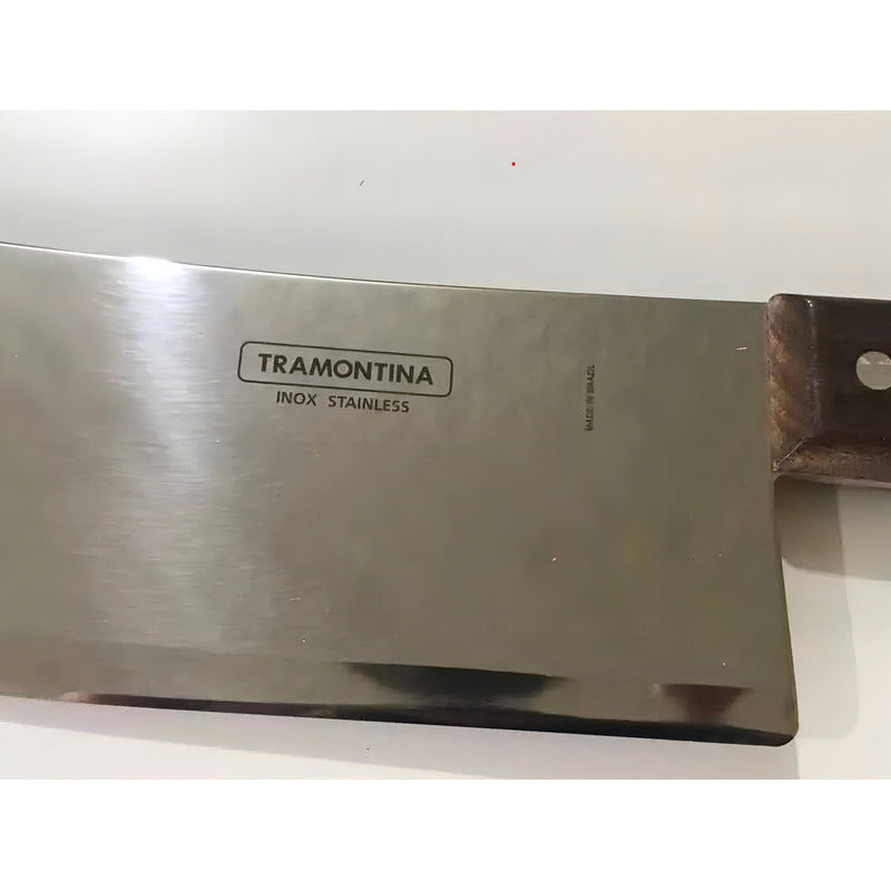 Hachuela Cuchillo Taco 9 PuLG 23cm Tramontina Mango Madera