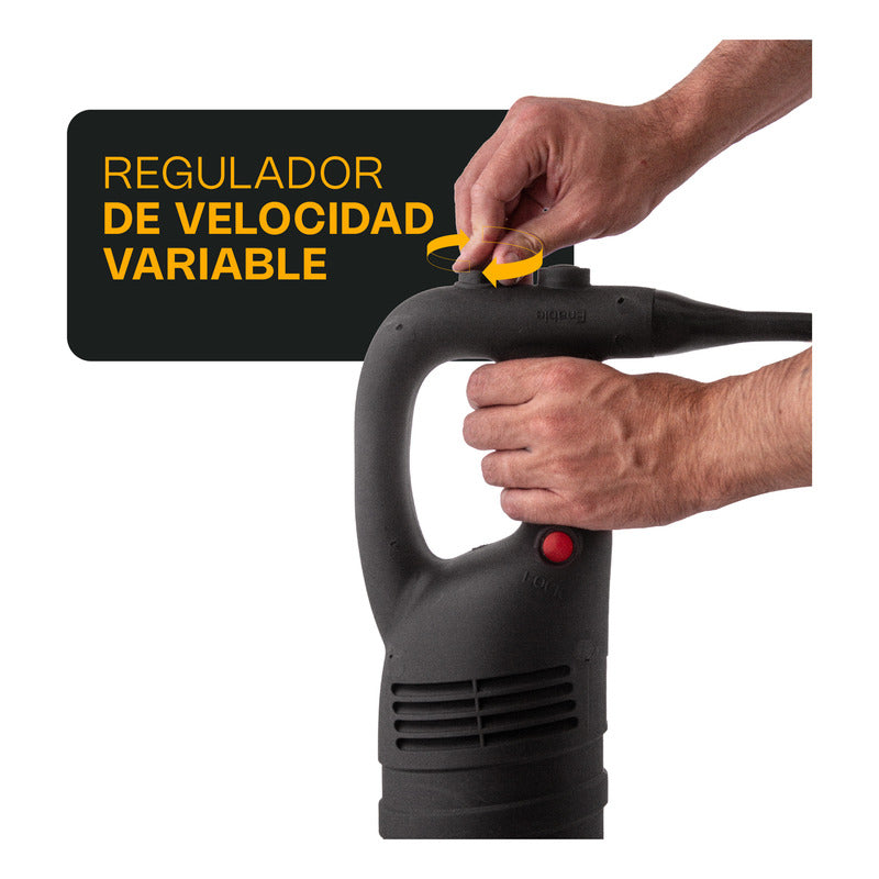 Batidora De Inmersión Industrial Rhino Turlic-850 240 L Negro/acero Inoxidable