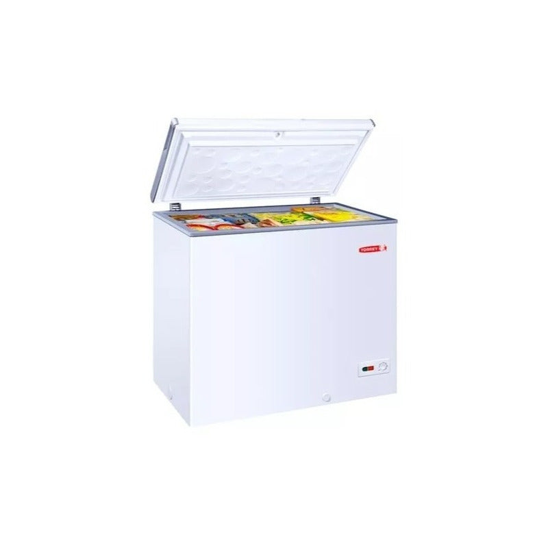 Congelador Tapa Cofre Torrey Chtc-55 Rbanda Color Blanco