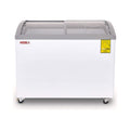 Congelador Paletero Vidrio Curvo Comercial Chc-110cr Torrey Blanco