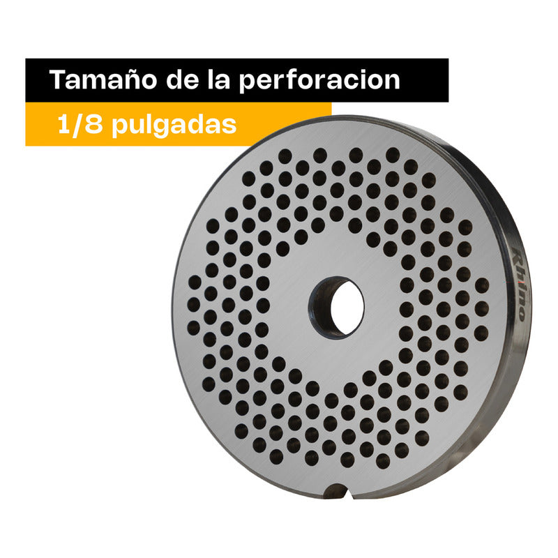 Cedazo Rhino Acero Inoxidable De 1/8 Para Molino De 12