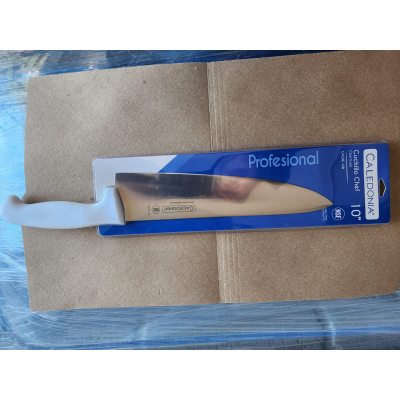 Cuchillo Chef 10 Pulgadas Blanco Caledonia Cache-10b