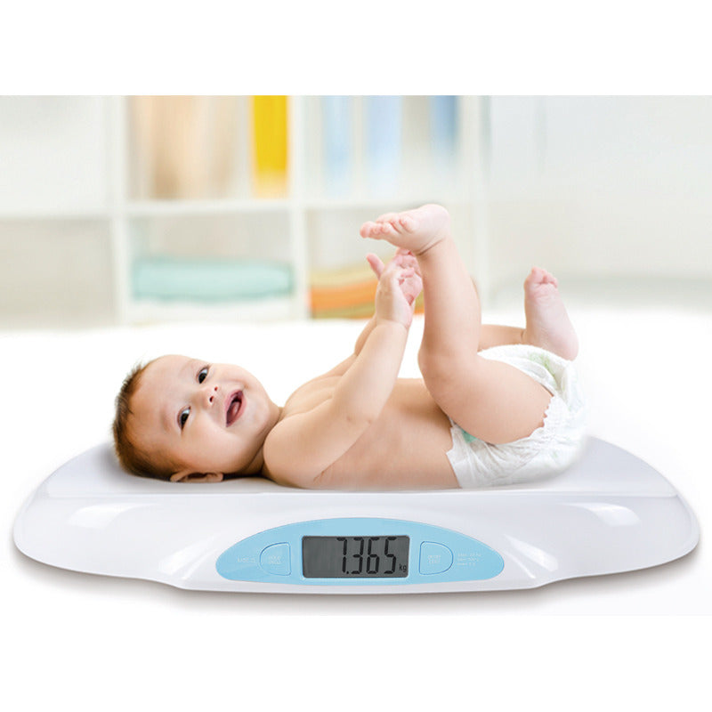 Bascula Digital Para Bebés 25 Kg Rhino Rbanda Blanco