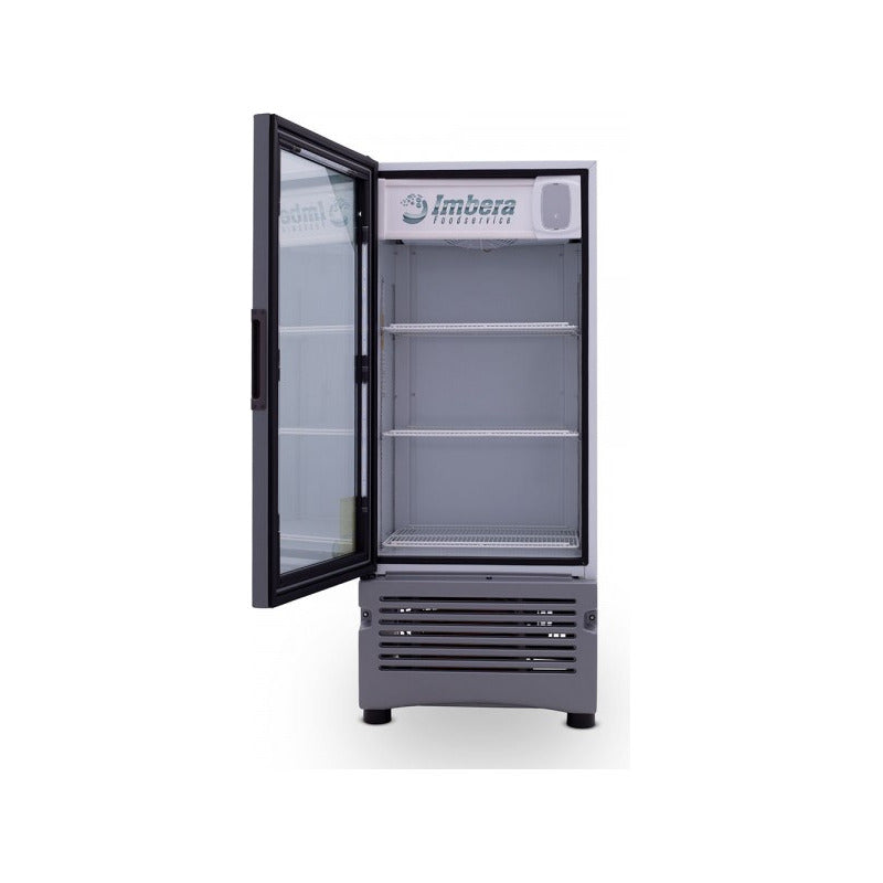 Refrigerador Comercial Vertical Imbera Vr-09 1 Puerta Reyfri Gris