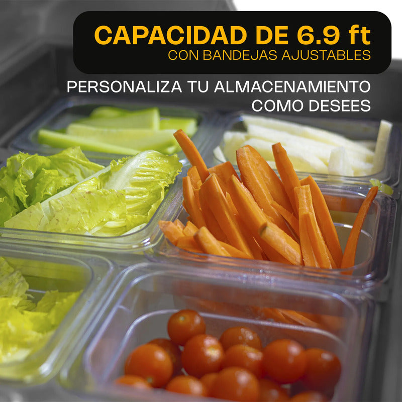 Mesa Refrigerada De Preparación Mersal-27 Rhino