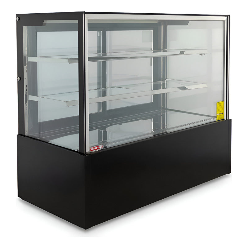 Vitrina Full Glass Vidrio Recto Panorámica Torrey Vfg-120r2 Recto