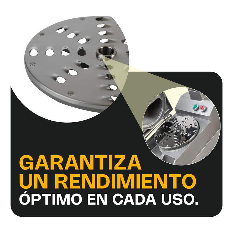 Discos Para Procesador De Alimentos De 10 Mm Dipro-ra-10 Gris