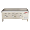 Plancha A Gas 3 Quemadores Torrey Plt-900g Acero Inoxidable Gris