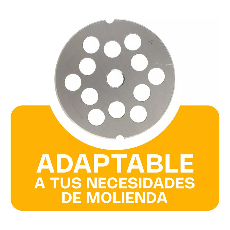 Cedazo Acero Inox. Rhino De 1/2  Para Molino De 22 Ceda22-12