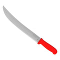 Cuchillo Bistecero Curvo De 12  Cabic-12r Curvo Profesional Rojo