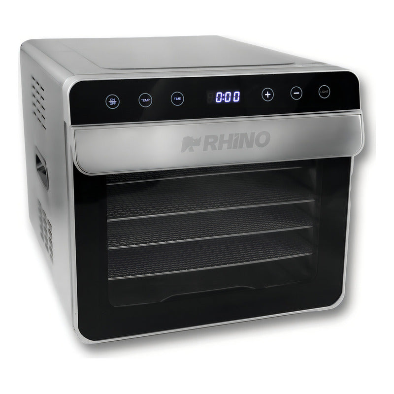 Deshidratador Alimentos Rhino Desali6 Charola 30x28cm 30a85° Gris
