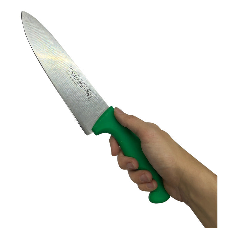 Cuchillo Chef 8 Pulgadas Verde Caledonia Cache-8v  Verde