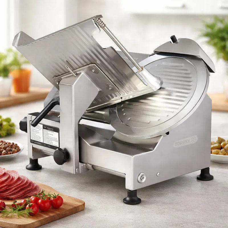 Rebanadora Torrey Ss-300 A. Inox Cuchilla Acero 300 Mm Gris