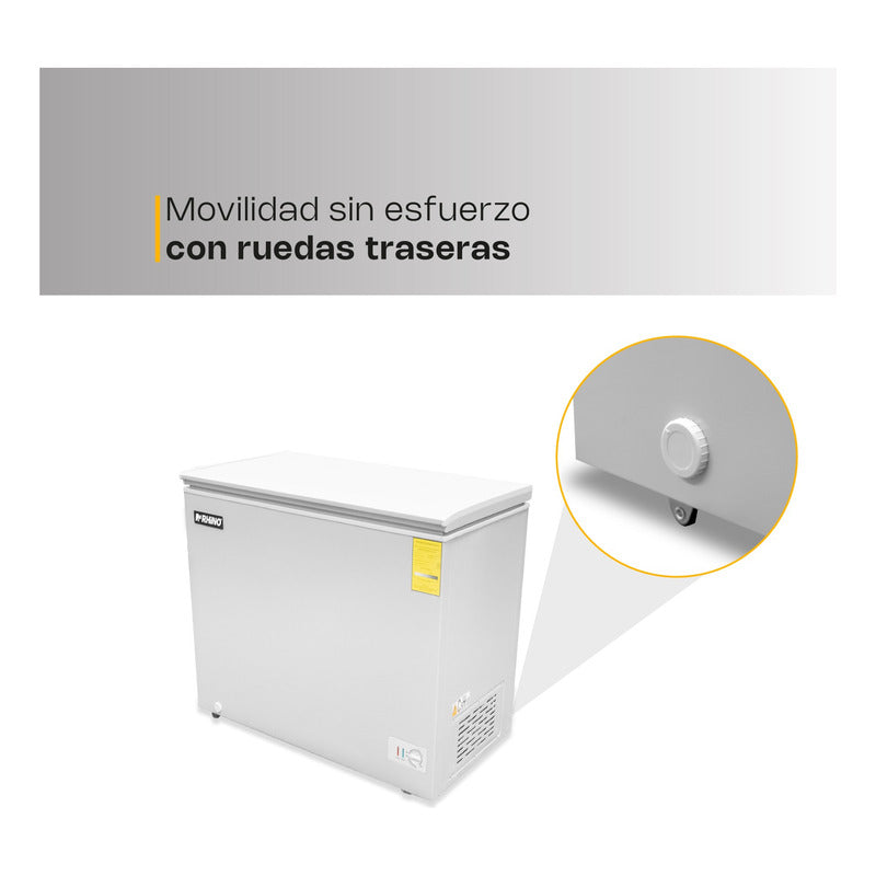 Congelador Horizontal Congeco-7 Rhino Color Blanco Reyfri Blanco