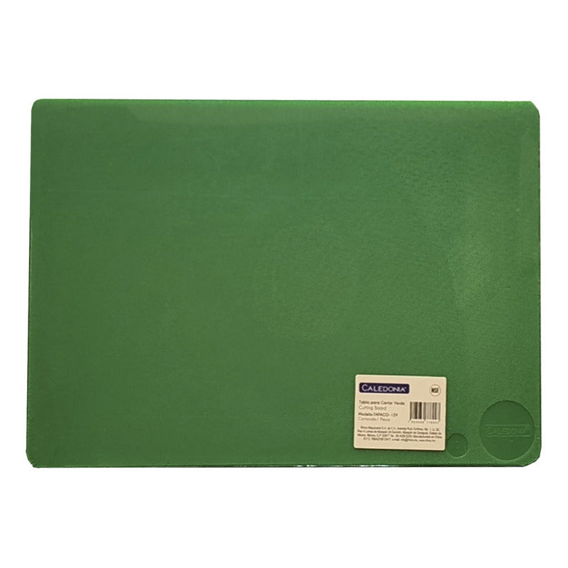 Tabla Para Cortar 50x38.3x1.2 Cm Caledonia Tapaco-15 Color Verde Liso