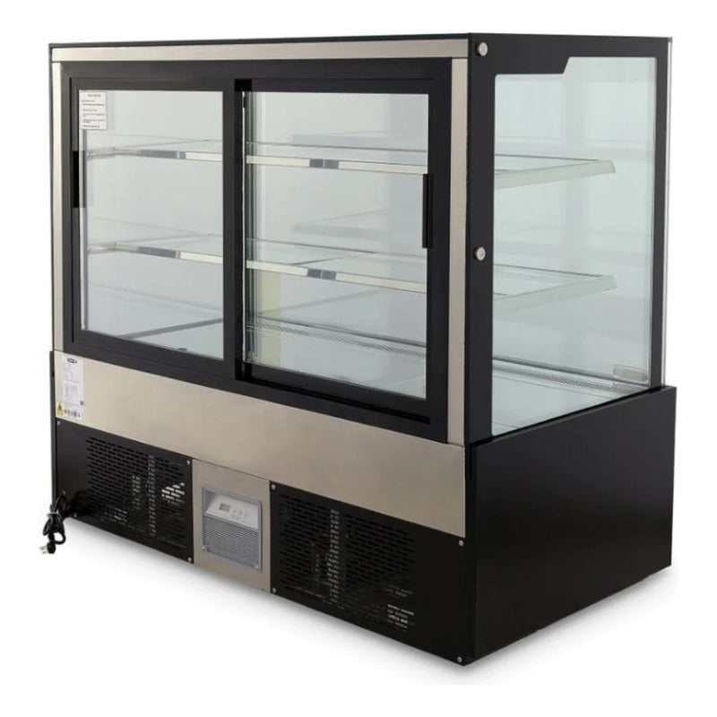 Vitrina Comercial Full Glass Torrey Vfg-150r2 2 A 10°c 1.5m Estilo De Vidrio Recto