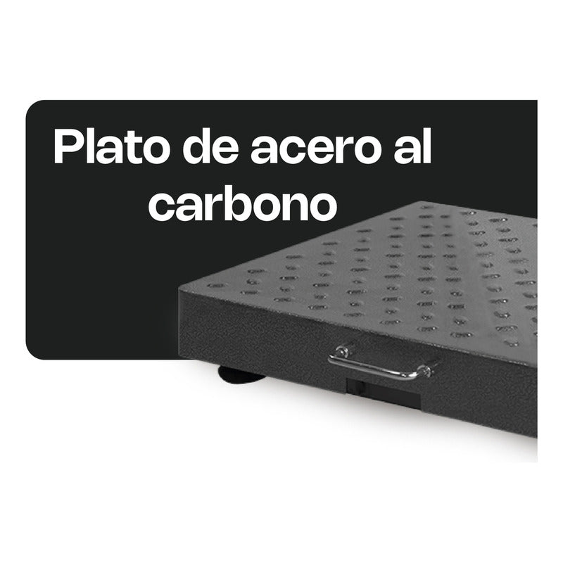 Bascula De Plataforma Inalambrica 300 Kg Rhino Bapic-300 Gris