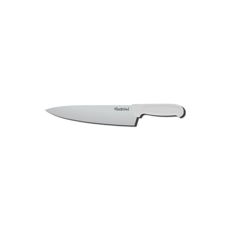 Cuchillo Profesional Acero Inox. Chef 10 Vinson Color Blanco Blanco