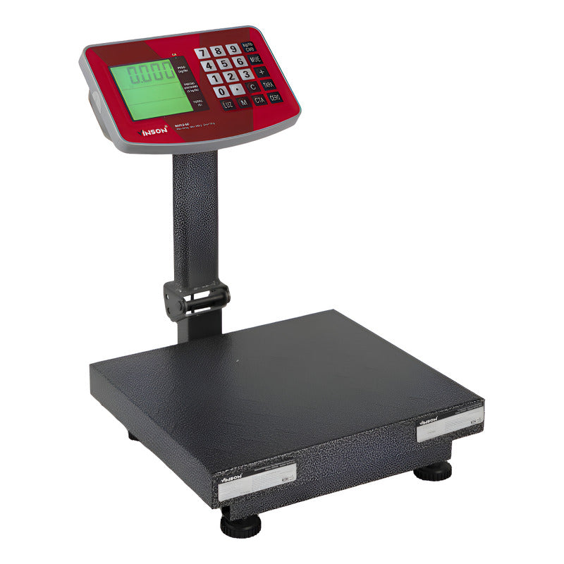 Báscula De Plataforma Plegable 60 Kg Vinson Baple-60 Gris Oscuro