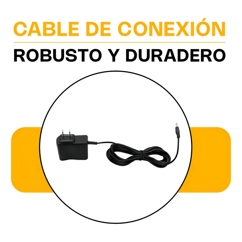 Cargador De Pila Rhino Adapta-01 - 110v Entrada 6vcc,500ma Salida