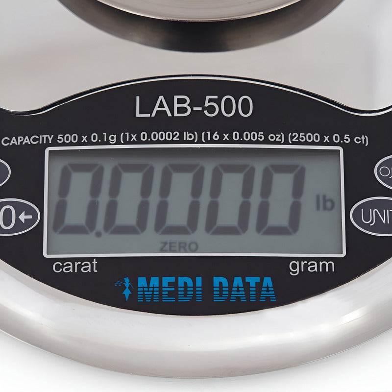 Báscula Gramera De Precisión Torrey Lab-500 Grs X 0.1 Gr Gris 500 G
