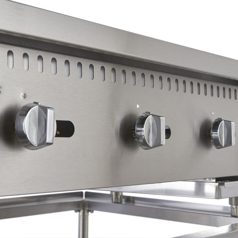 Plancha A Gas 3 Quemadores Torrey Plt-900g Acero Inoxidable Gris