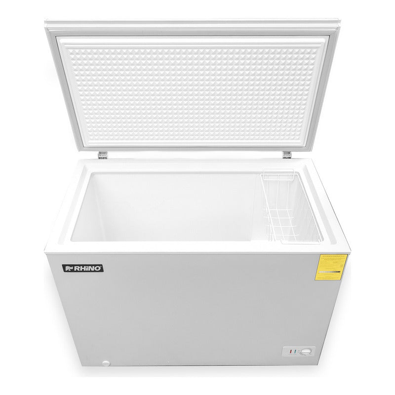Congelador Horizontal Rhino 7 Pies (190 L) Con Doble Función Blanco