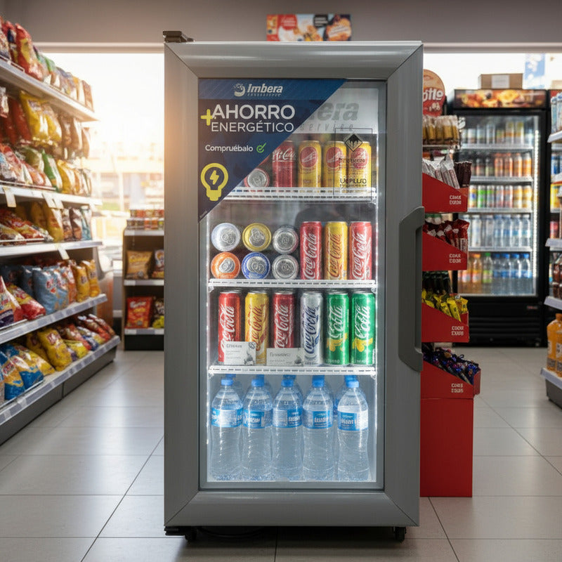 Refrigerador Comercial Vertical Imbera Vr-1.5 Ft3 Reyfri