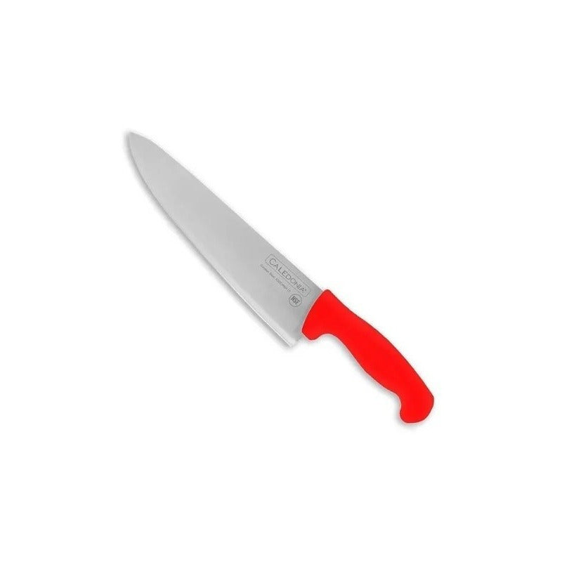 Cuchillo Chef 8 Pulgadas Caledonia Cache-8r Bdv Color Rojo