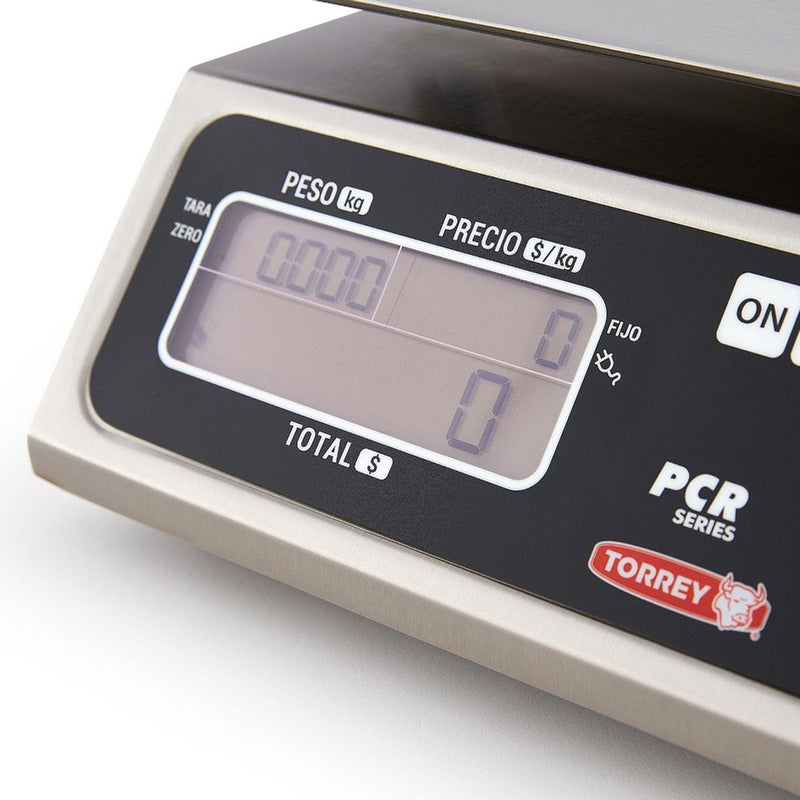 Báscula Comercial Digital Torrey Pcr 40kg 35 Cm X 29 Cm