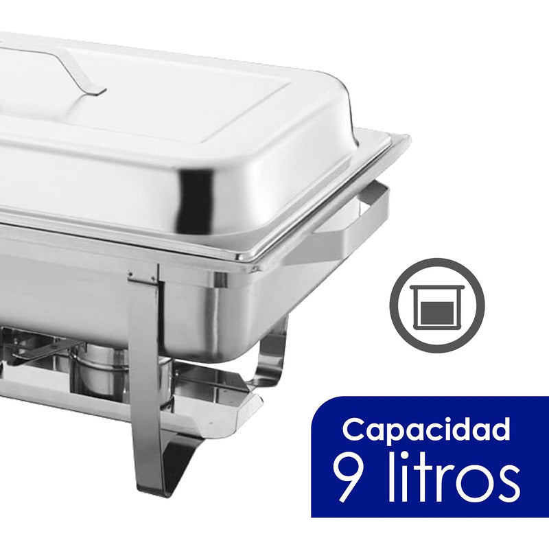 Chafer Entero Caledonia Checre-9 Rectangular Guisados Fonda