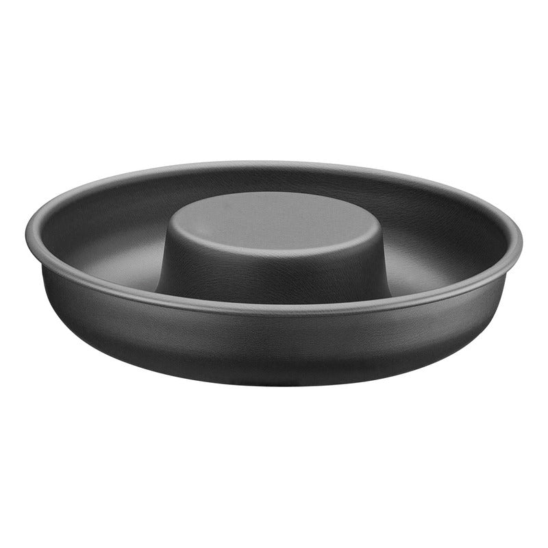 Molde Para Rosca Tramontina Antiadherente Starflon Max 24 Cm Negro