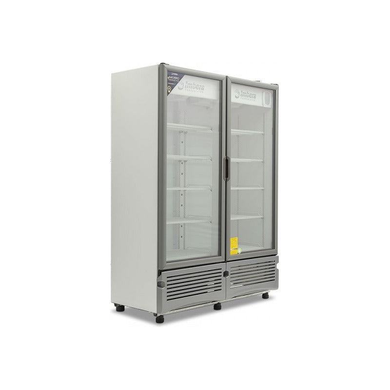 Refrigerador Comercial Imbera G342 42 Pies 2 Puertas Reyfri Gris