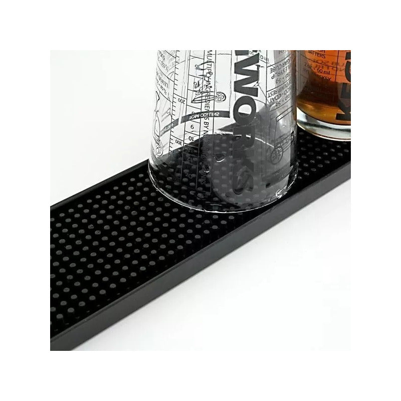 Tapete Escurridor Vasos Bar Barman Cantina Tabar-9 Caledonia Negro