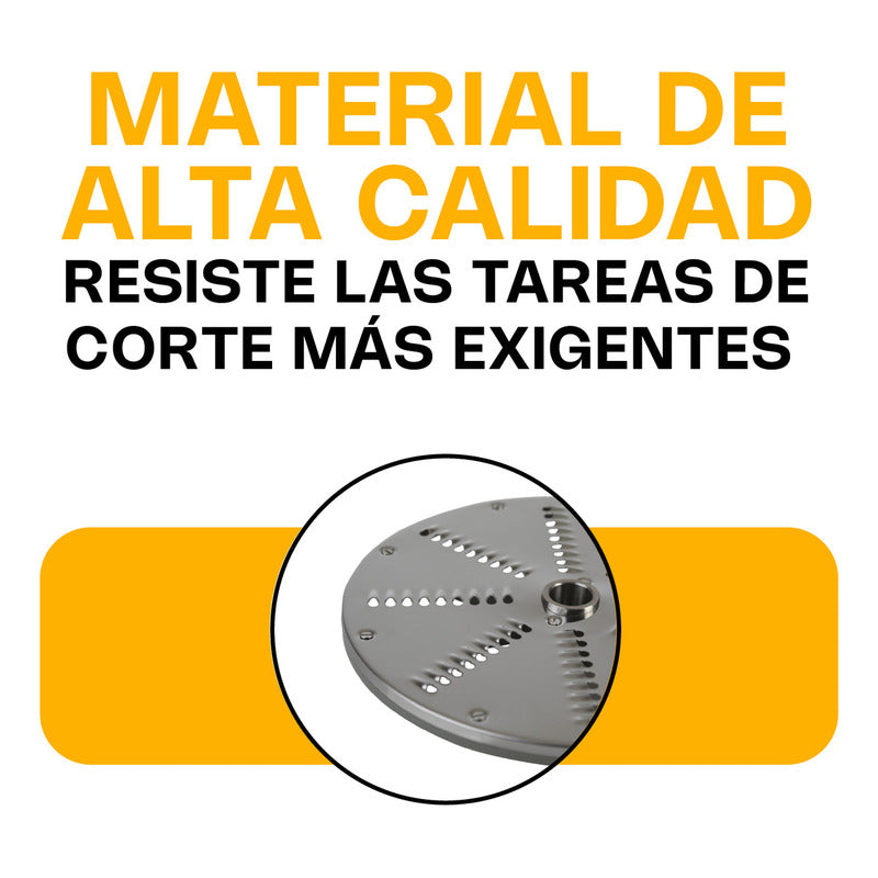 Disco De Rallado 5mm Para Procesador Rhino Dipro-ra-5