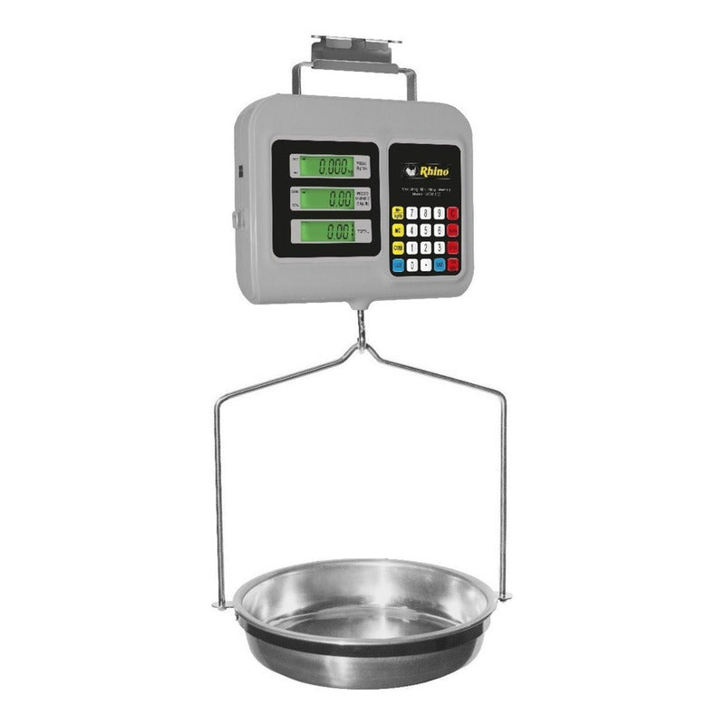 Báscula Comercial Digital Colgante Rhino Bacmu-30 30kg Peso Máximo Soportado 30 Kg Aluminio
