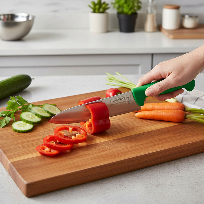 Cuchillo Chef 8 Pulgadas Verde Caledonia Cache-8v