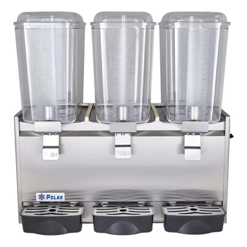 Despachador De Bebidas Torrey Polar Db-18x3 Blanco