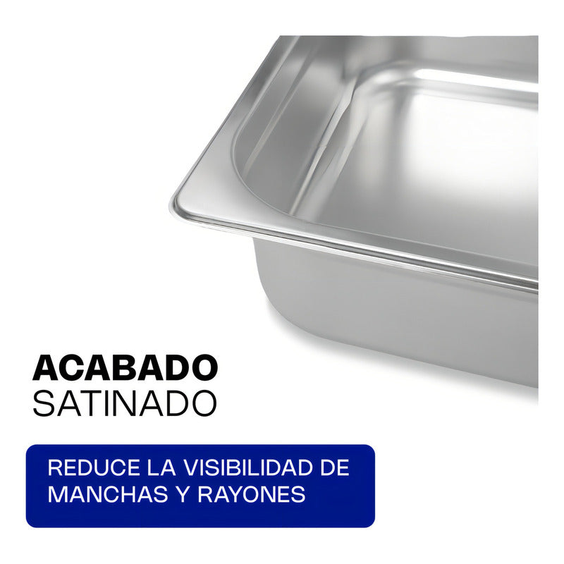 Contenedor Inserto Acero Inoxidable Entero 4
