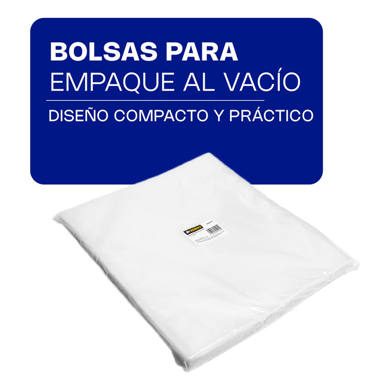 Bolsa Al Vacío Rhino Bovac-41 De 35cm X 41cm