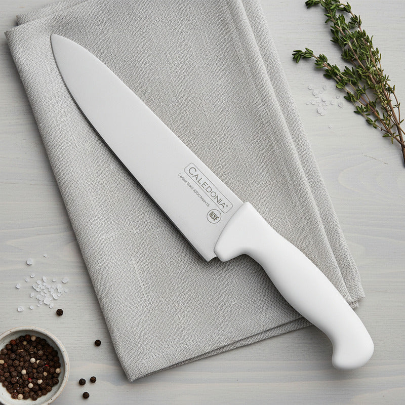 Cuchillo Chef 8 Pulgadas Caledonia Cache-8b Color Blanco